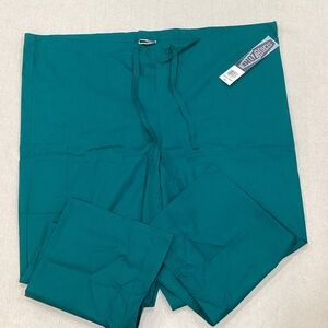 Unisex Teal Scrub Pants